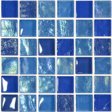 Aquabella Night Life Ballad 1x1 Glass Tile